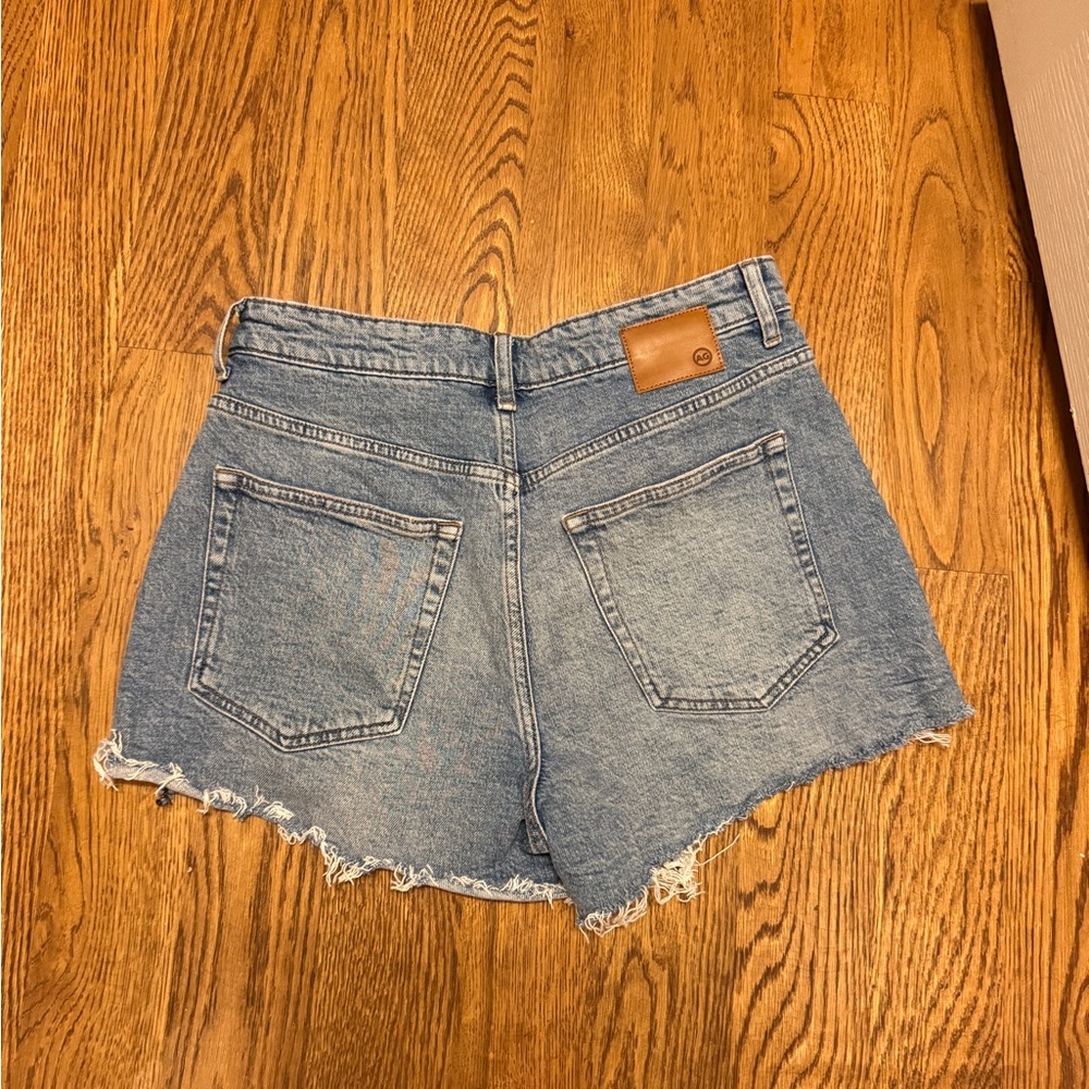 AG Adriano Goldschmied Light Blue Jean Shorts